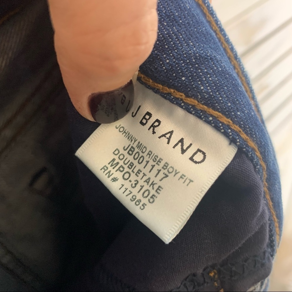 J BRAND Johnny Mid Rise Boy Fit Doubletake 24 - Picture 5 of 15